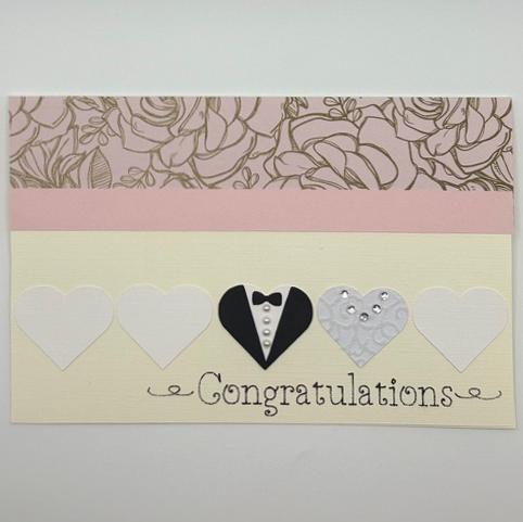 Modern Mr and Mrs Wedding Card - Black and White Anniversary Note