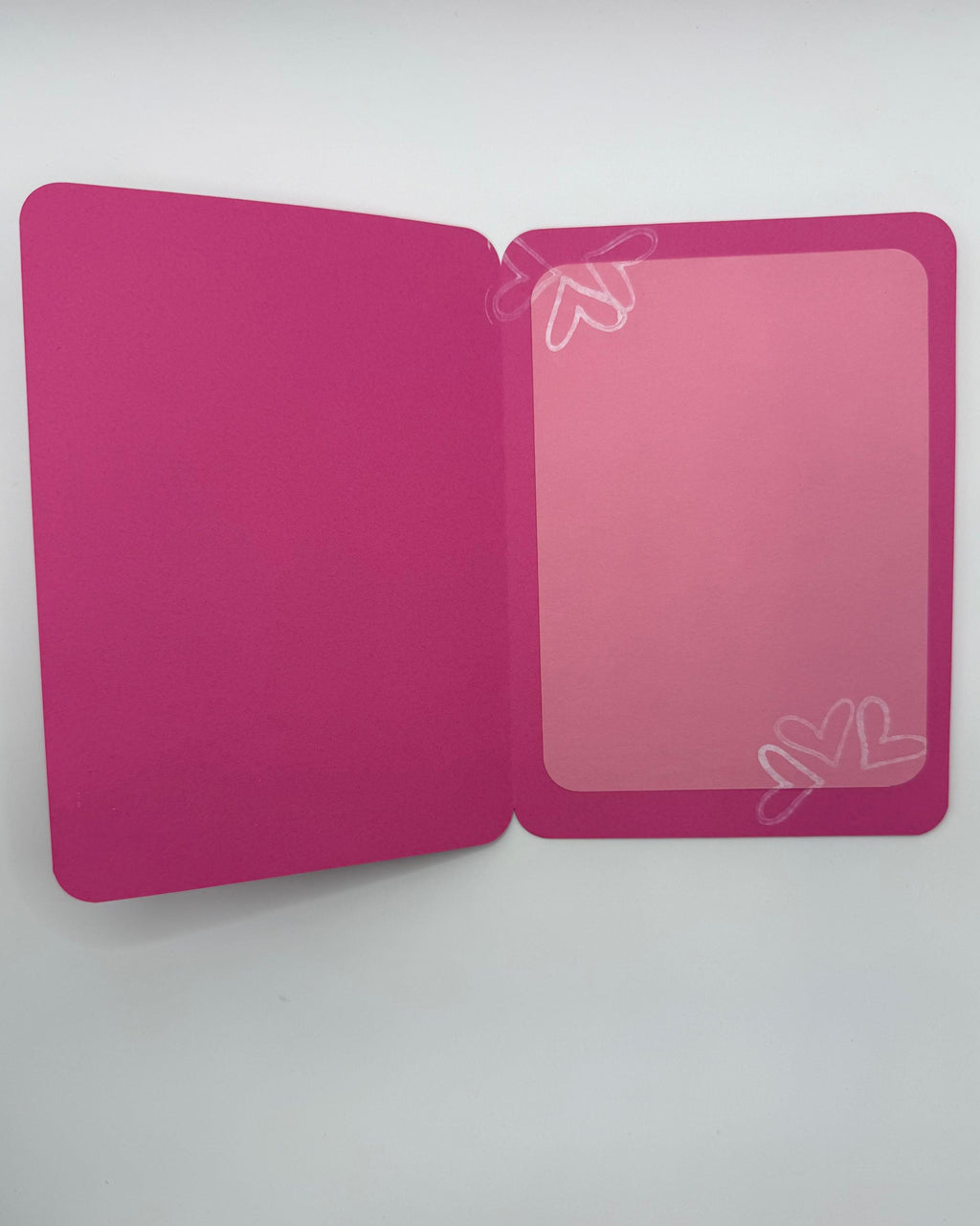 Handmade Geometric Heart Card: Modern Love - Unique Anniversary Greeting