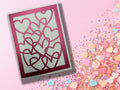 Handmade Intertwined Hearts Greeting Card - Unique Anniversary Greeting
