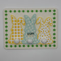 Handmade Easter Bunny Cards – 3D Pom-Pom Tail, Gingham & Floral Spring Stationery