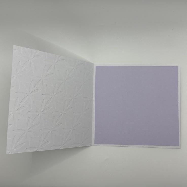 Mr & Mrs Wedding Card | Lavender Lace Die-Cut with Lovebirds & Floral Vines | Wedding, Anniversary & Bridal Shower