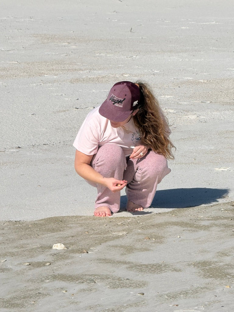 Gulf Coast Shell Frame – Handpicked Seashells & 3D Ocean Wave Paper Art, White Wash
