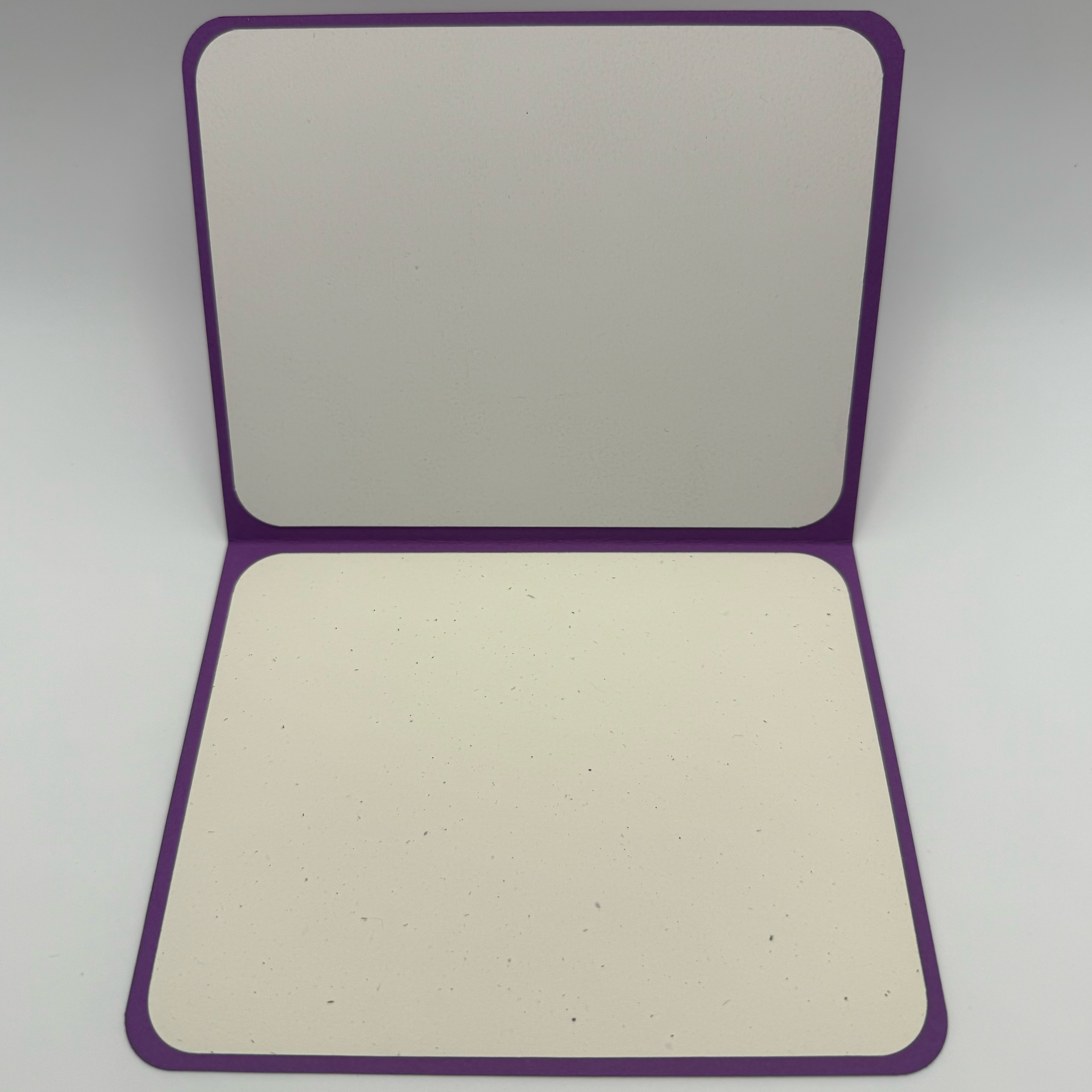 Handcrafted Glitter 3D Thank You Card
