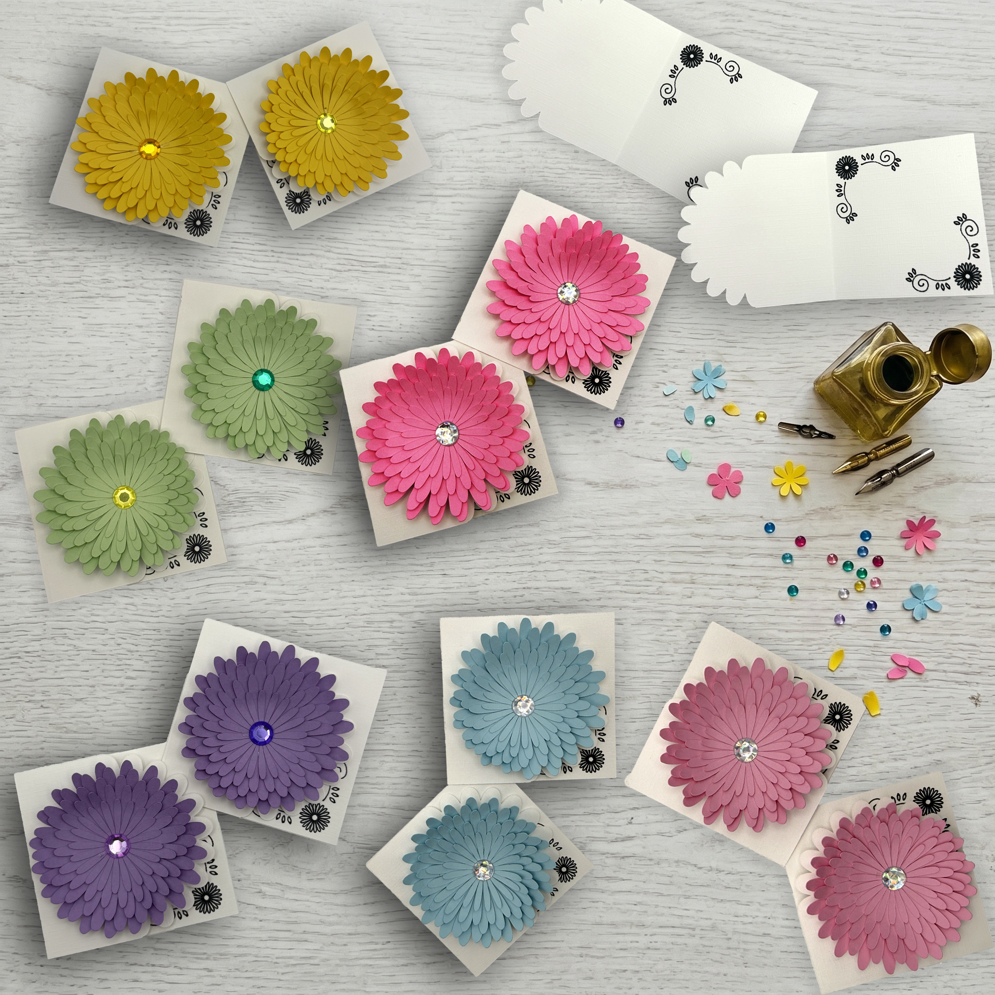 Flower Note Cards