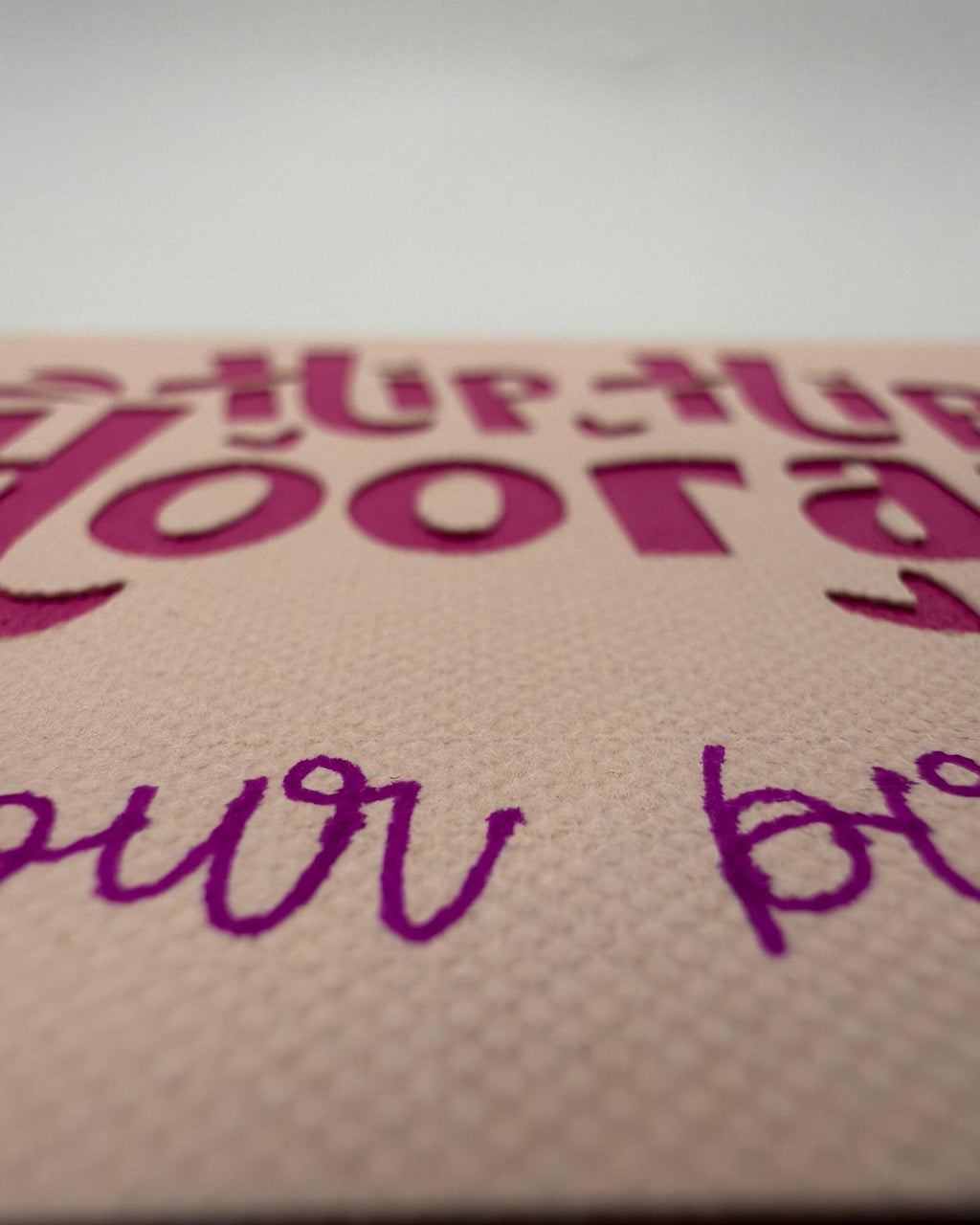 Handmade Birthday Card | Holographic Foil, Navy Blue Cardstock