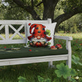 Ladybug & Shamrock Gnome Pillow Cases – Whimsical Lucky Home Decor